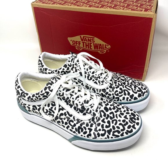 VANS Sneakers Men's VN0A4U154TJ Old Skool Stacked Uv Inc Platform Leopard Canvas - Picture 9 of 12